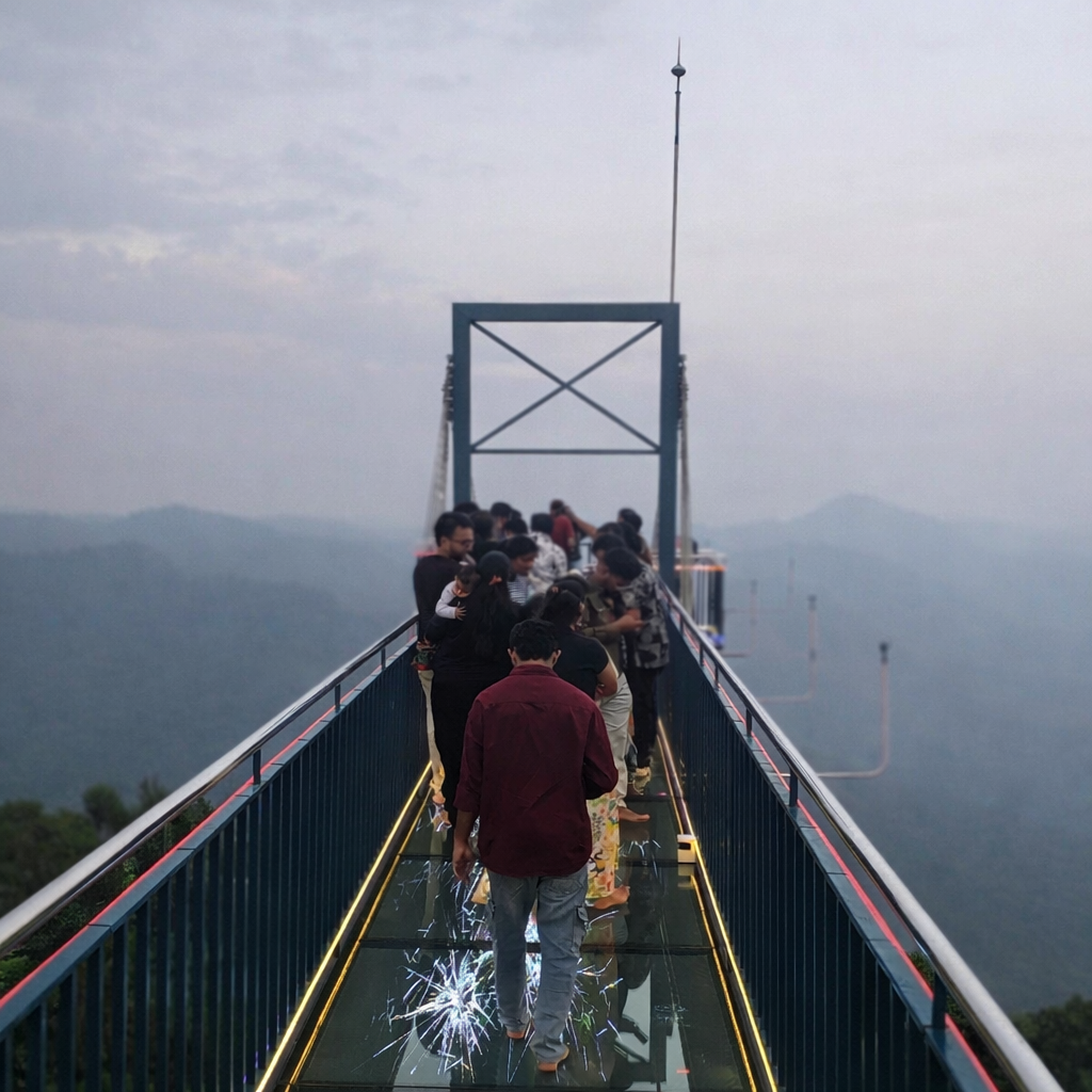 Wayanad Glass Bridge Attamala