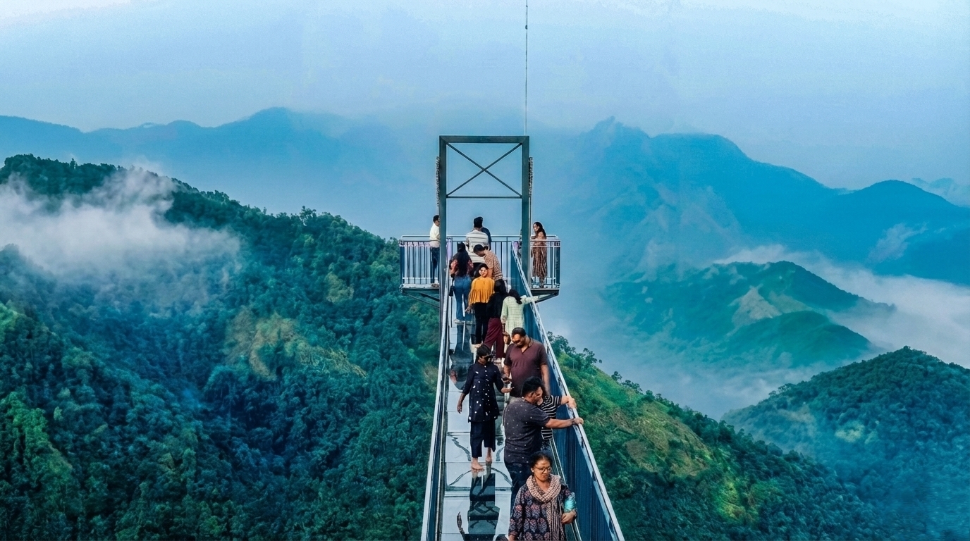 Features of Wayanad Glass Bridge Attamala | Adventure & Scenic Views