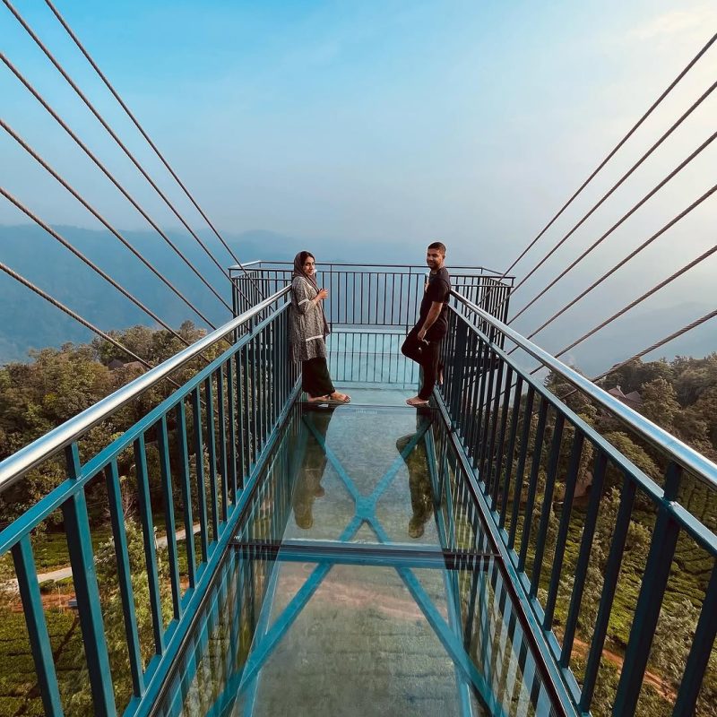 Best tourist place in Wayanad glass bridge